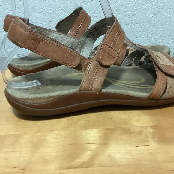 ABEO B.I.O.System Brynn Leather Comfort Walking Sandals Size 7.5N Narrow - Picture 14 of 16